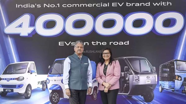 Anand Mahindra with Suman Mishra, MD and CEO, MLMML