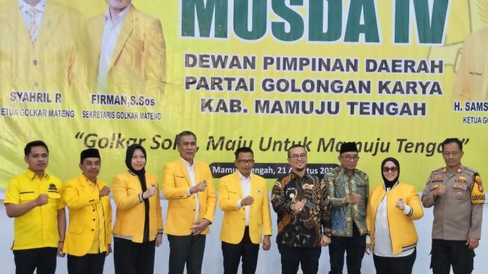 Arsal hadiri Musda Golkar Mamuju Tengah