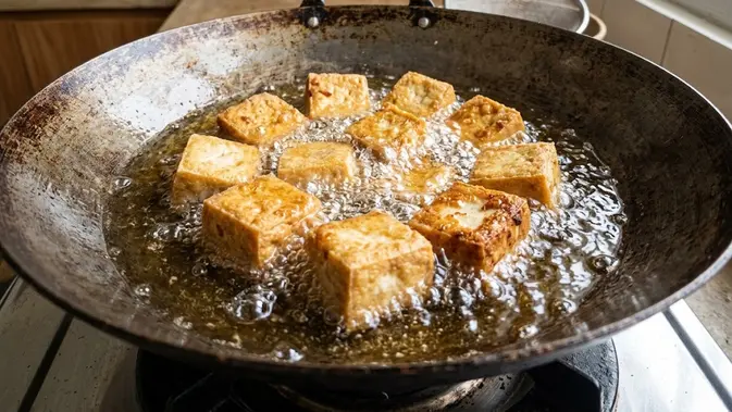 Resep Tahu Goreng Anti Kopong (AI generated)