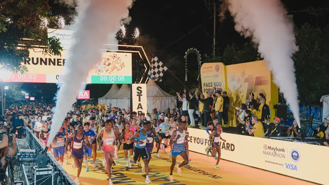 Keseruan Maybank Marathon 2026