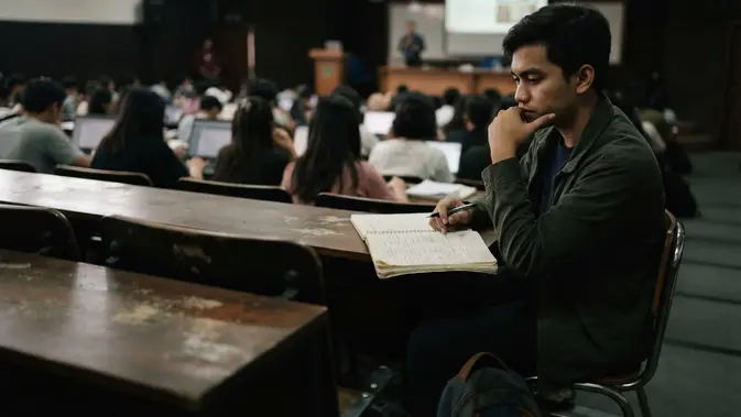 Pemikir Mendalam dan Bukan Reaktor Cepat. Foto: AI Generated