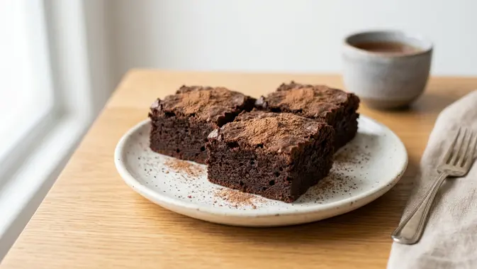 Brownies milo kukus (AI Generated)