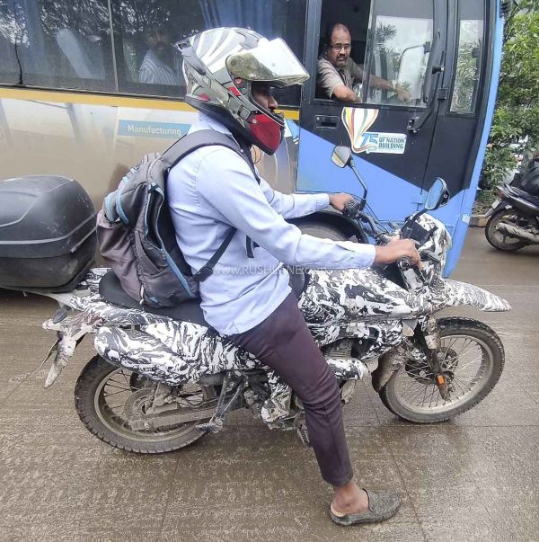 Bajaj ADV Bike Spied