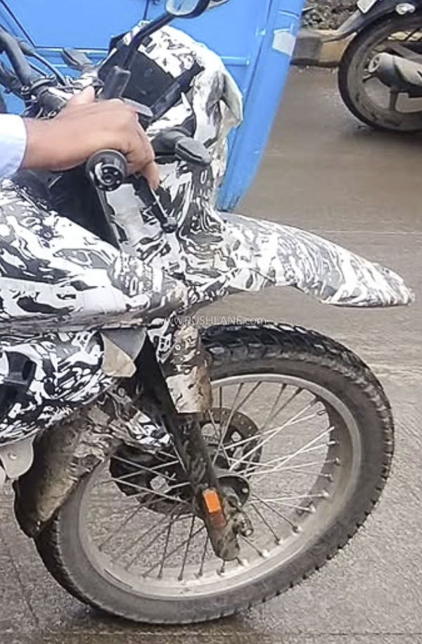 Bajaj ADV Bike Spied