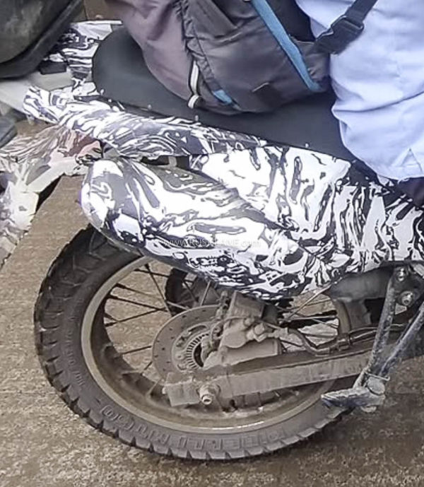 Bajaj ADV Bike Spied