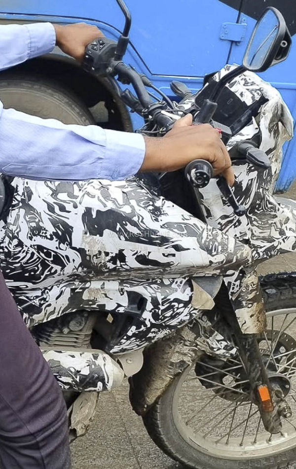 Bajaj ADV Bike Spied