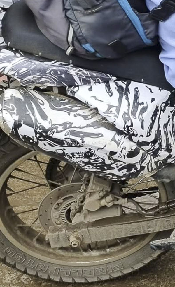 Bajaj ADV Bike Spied