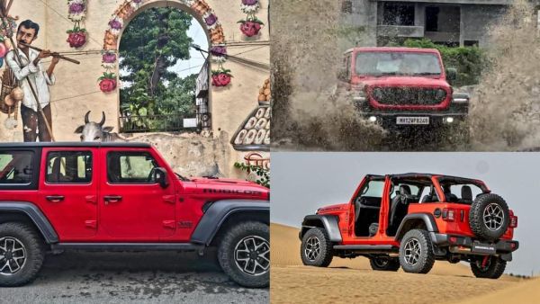 The Jeep Wrangler Rubicon shows off its rugged design, water-wading ability and open-air character.