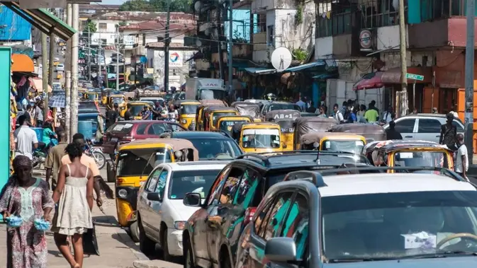 Liberia di Afrika Suasana kota di Liberia yang berlokasi di benua Afrika. (Dok: Instagram @lorenzoloveland)