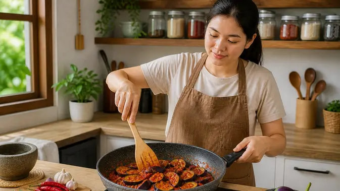 Cara Memasak Terong agar Tidak Hancur dan Berair (AI Generated)