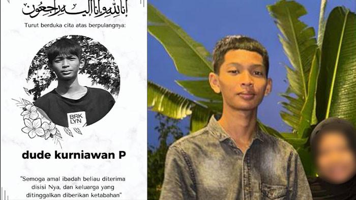 DITEMUKAN TEWAS - Dude Kurniawan Pasha (17), pendaki gunung asal Desa Gawanan, Kecamatan Colomadu, Kabupaten Karanganyar yang ditemukan tewas di Puncak Sejati, Gunung Sumbing, Kabupaten Temanggung, Jawa Tengah, Minggu (23/8/2026). Pemuda asal Colomadu itu sebelumnya sempat dinyatakan hilang setelah terpisah dari dua temannya saat turun dari puncak.