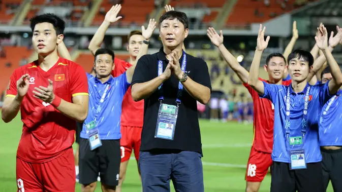 Kim Sang-sik, pelatih Timnas Vietnam. (Dok. vff.org.vn)