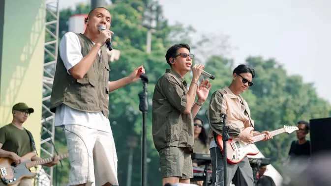 Penampilan spesial dari RAN sebagai penutup BrookFarm Almond Run 2026 yang berlangsung di Jakarta, 23 Agustus 2026. (dok. PR)