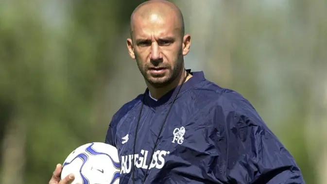 Gianluca Vialli pernah menjabat manajer Chelsea pada 1998-2000. (dok. Premier League)