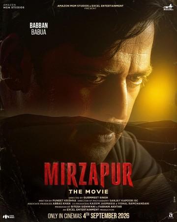 Introducing Babban Babua, Birju Lohar, Bhairav ​​Singh Karnawat, and Mumtaz Bibi from Mirzapur: The Movie! New Posters Out Now!
