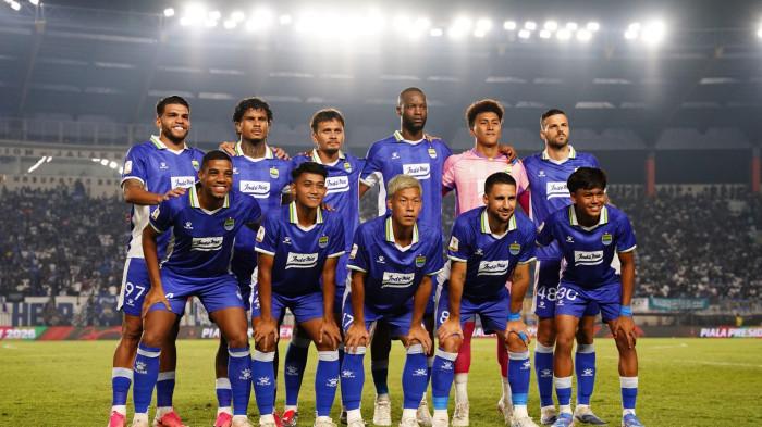 STARTING XI - Starting XI Persib Bandung saat berhadapan dengan Tampines Rovers dalam laga pamungkas Grup A Piala Presiden 2026 di Stadion Si Jalak Harupat, Kabupaten Bandung, Jawa Barat, pada Jumat (31/7/2026).