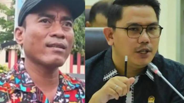 BANTAH - Muhammad Habibur Rochman, Anggota Komisi IV DPR dari Fraksi NasDem yang membantah meminta aparat penegak hukum memblokir rekening milik Koordinator Aliansi Masyarakat Pati Bersatu (AMPB), Supriyono alias Botok.