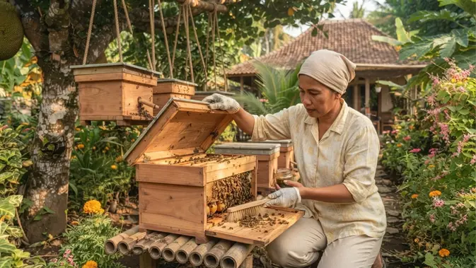 Rutinitas Kontrol Koloni dan Pencegahan Hama Pengganggu. Foto: AI Generated