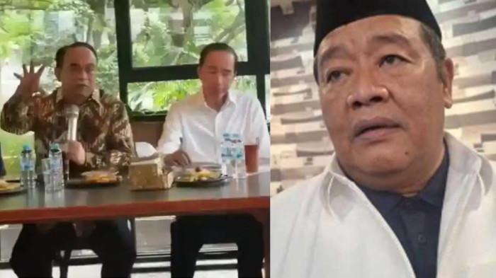 ADU DOMBA - Ketua DPP Partai Solidaritas Indonesia (PSI), Bestari Barus (kanan), menuding Ketua Umum (Ketum) Projo, Budi Arie Setiadi, berupaya mengadu domba antara Presiden Prabowo Subianto dengan Presiden ke-7 RI Joko Widodo (Jokowi). 