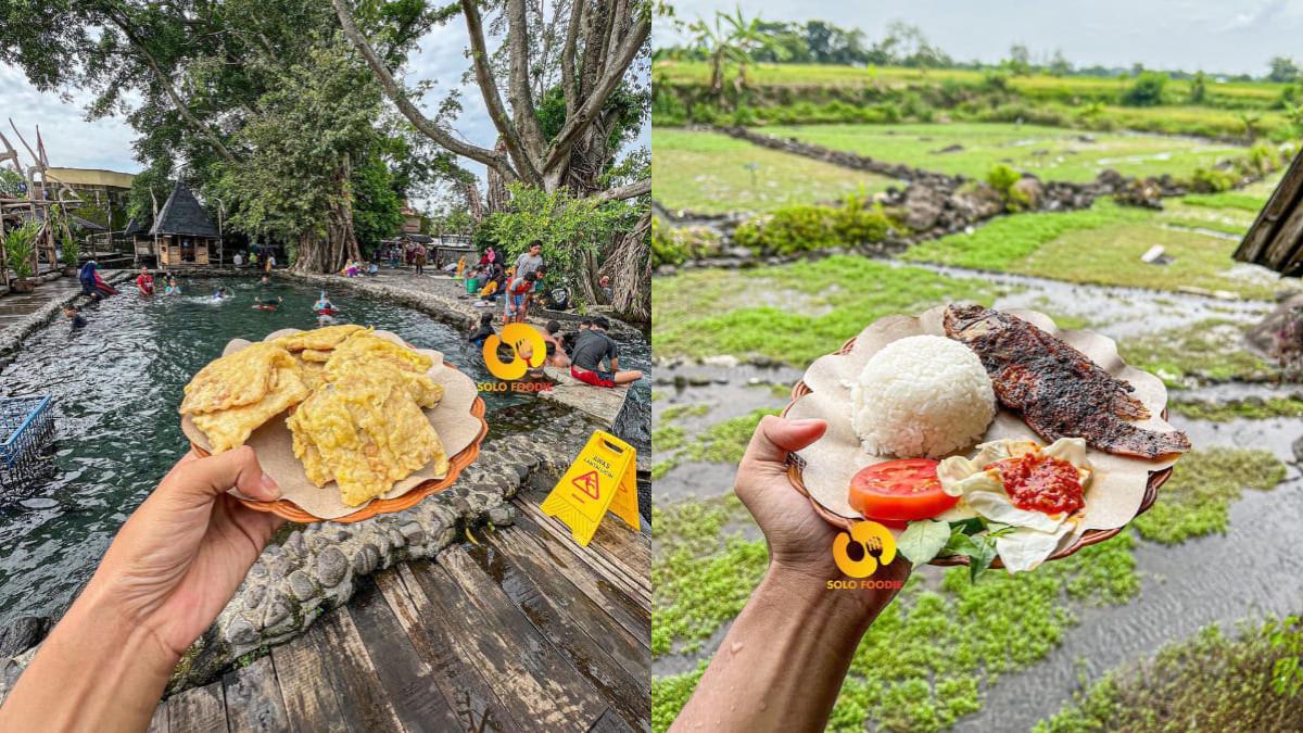 WISATA KLATEN - Warung Sri Kumbang Klaten area Umbul Manten.