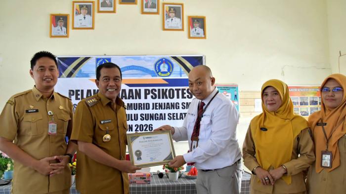 Pelaksanaan Psikotes bakat dan minat kerja sama Pemkab HSS
