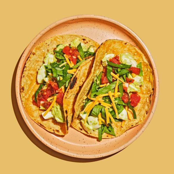 Egg & Spinach Tacos Credit: Johnny Autry
