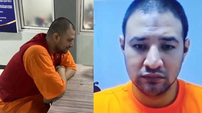 AMMAR ZONI DIPINDAH- Ekspresi berbeda ditunjukkan artis Ammar Zoni dipindahkan dari Nusakambangan, ke Lapas Narkotika Cipinang, Jakarta Timur. Senyumnya terlihat saat berada di Jakarta akhir pekan lalu.