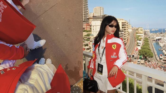 KENCAN - Selebgram Fuji posting Rakin Khan di Instagram sebagai kekasih dicapture Selasa (9/6/2026). Putri Haji Faisal pamer gandengan tangan saat kencan nonton balapan F1 di Monaco.