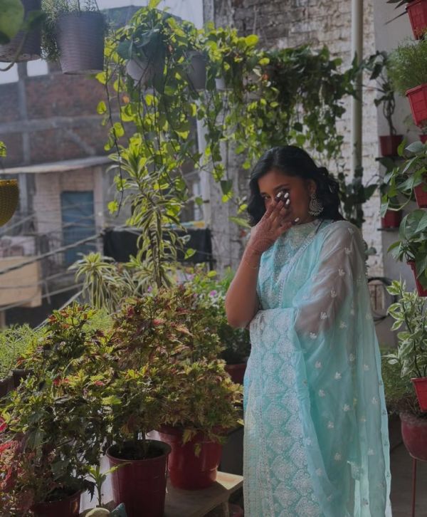 Eid 2026: Ethnic Suit Inspiration From Falaq Naaz, Jannat Zubair, Sumbul Touqeer and Gauahar Khan 1