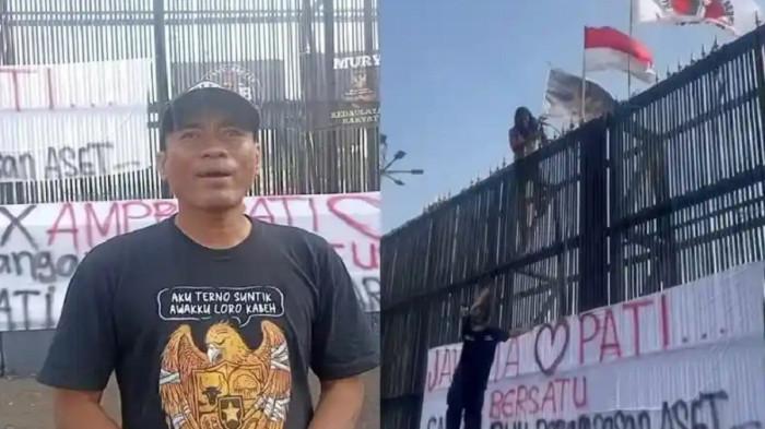 REKENING DIBLOKIR - Koordinator AMPB Supriyono alias Botok mengaku rekeningnya yang berisi dana sekitar Rp80,9 juta diblokir. Bank Mandiri menyebut pemblokiran dilakukan atas permintaan aparat penegak hukum.