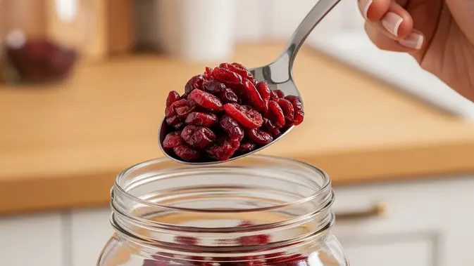 Cara Menyimpan Buah Kering agar Tetap Renyah. (AI Generated)