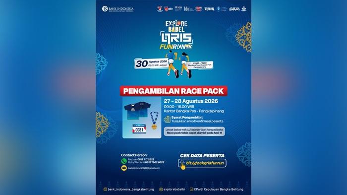 Flayer Race Pack QRIS Fun Run 5K