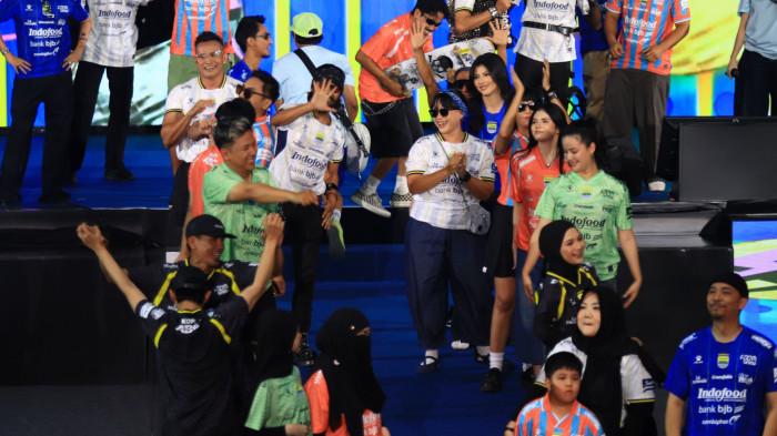 PELUNCURAN JERSEY - Peluncuran jersey baru Persib Bandung dalam rangkaian Pesta Biru 2026 di Bandung Arena, Kota Bandung, Jawa Barat, pada Selasa (25/8/2026).