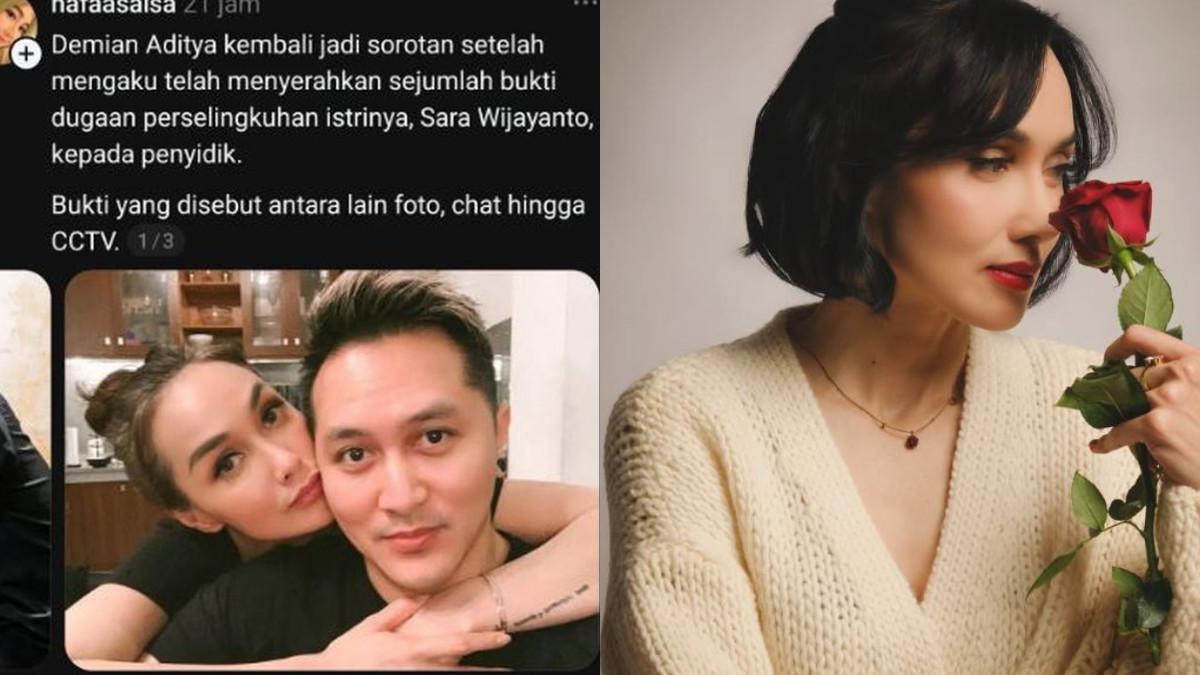 Sara Wijayanto geram setelah rumah tangganya dengan Demian Aditya diisukan retak dan dirinya dituding berselingkuh dengan seorang pendeta.