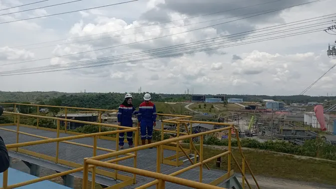 Pertamina berhasil melakukan tajak sumur perdana eksplorasi di Lapangan Duri Blok Rokan menggunakan teknologi Unconventional Drilling. (Dok Pertamina)