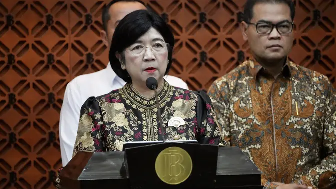 Deputi Gubernur Senior Bank Indonesia (BI) Destry Damayanti menjadi Pjs Gubernur BI, Senin, (27/7/2026) (Foto: Bank Indonesia)