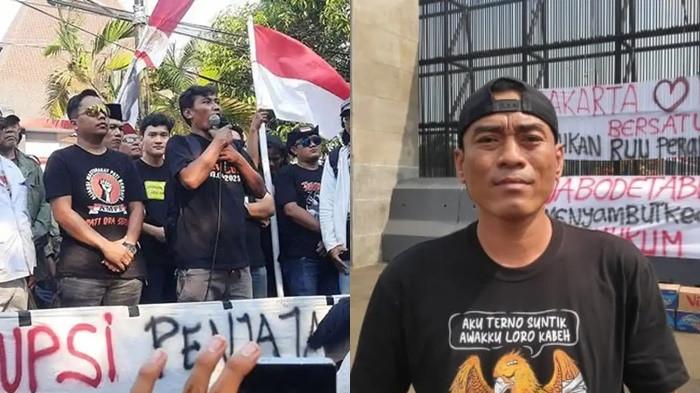 BANTAH AMANKAN BOTOK - Polda Metro Jaya membantah aktivis Pati Supriyono alias Botok ditangkap atau diamankan polisi saat kegiatan massa asal Pati di depan Gedung DPR/MPR RI, Senin (24/8/2026).