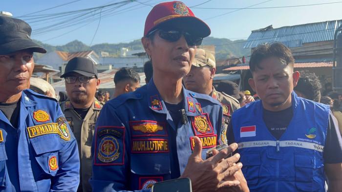 Kepala Seksi Pemadam dan Penyelamatan Kebakaran Kota Gorontalo, Muh Luthfie Latief