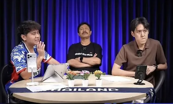 A screenshot of the experts on Siamsports YouTube channel during a discussion on Aug. 23, 2026.