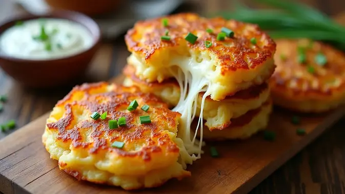 Resep Potato Pancake ©Ilustrasi dibuat AI