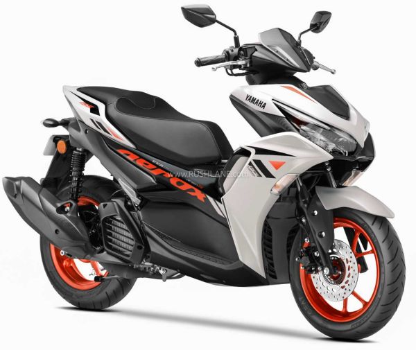2025 Yamaha Aerox 155 Version S - Ice Fluo Vermillion