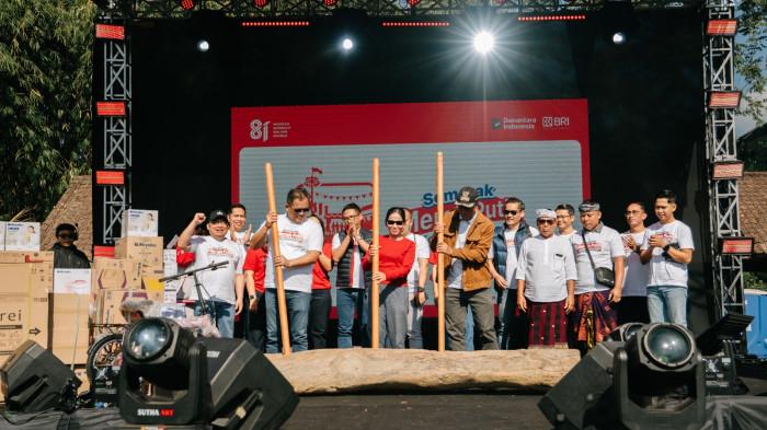 ACARA - Dalam semangat memperingati Hari Ulang Tahun ke-81 Kemerdekaan Republik Indonesia, BRI Region 17 Denpasar menggelar kegiatan Semarak Merah Putih Kemerdekaan di Desa BRILiaN Angseri, Kecamatan Baturiti, Kabupaten Tabanan, Bali, Sabtu (22/8/2026).