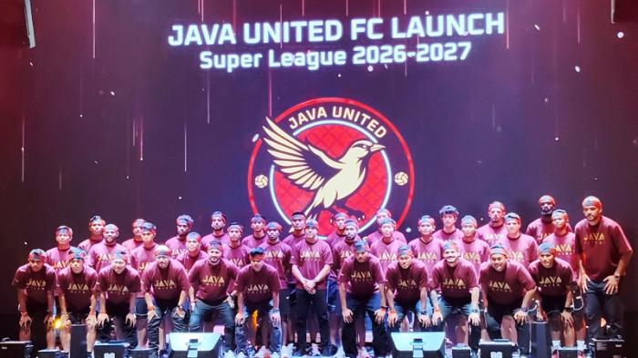 LAUNCHING TIM - Java United resmi melaunching tim jelang bergulirnya kompetisi BRI Super League 2026/2027 di HW Live House Semarang, Rabu (26/8/2026).