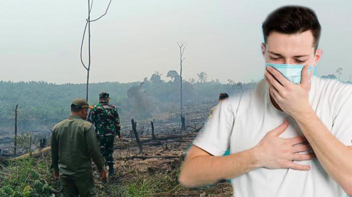ISPA KAPUAS HULU - Lahan terbakar di wilayah Kapuas Hulu beberapa waktu lalu. Kapuas Hulu kini darurat kasus ISPA dengan total 7.165 kasus sejak bulan Januari hingga Juli 2026.