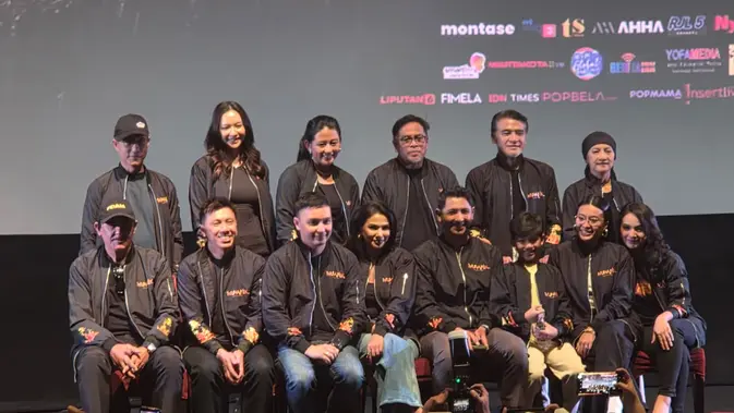 Konferensi pers film Munafik: Melawan Iblis. (Ratnaning Asih/ Liputan6.com) Konferensi pers film Munafik: Melawan Iblis. (Ratnaning Asih/ Liputan6.com)