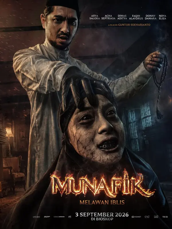 Poster film Munafik. (Instagram/ film.munafik/) Poster film Munafik. (Instagram/ film.munafik/)