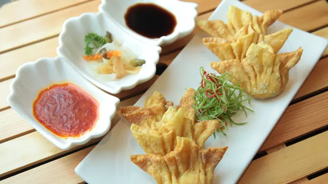 Ilustrasi pangsit goreng / Copyright pixabay.com