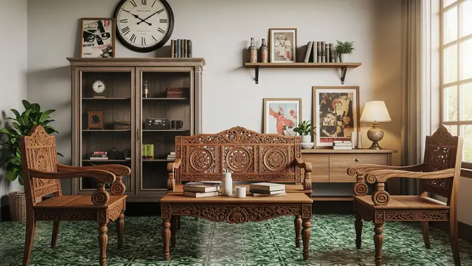 Cara Memilih Motif Keramik agar Rumah Tidak Terlihat Norak. AI Generated