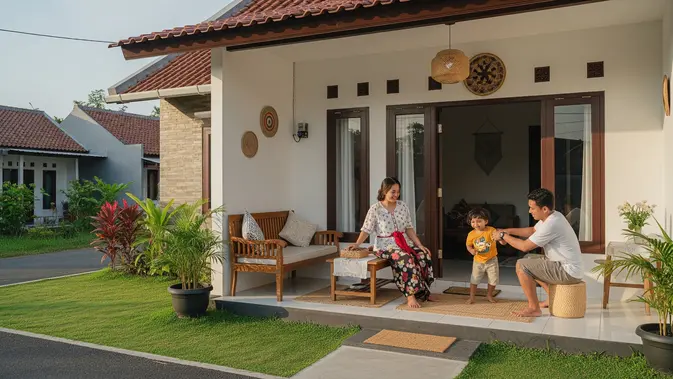 Datang ke Rumah Teman Tanpa Memberi Kabar Terlebih Dahulu (AI Generated)