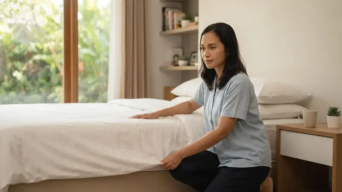 Menjadikan Ritual Pagi Sebagai Generator Momentum Produktivitas. Foto: AI Generated